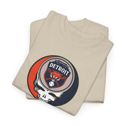 Grateful Dead - Detroit Tigers Grateful Dead Steal Your Face T-Shirt - MLB - StealieShop